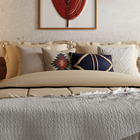 Almofada Quadrado Mint Jacquard Branco 45x45