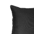 Almofada Quadrado Mint Jacquard Preto 45x45