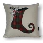 Almofada Natal 50x50 Xadrez 31 Toque De Arte