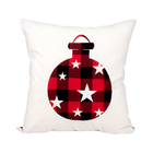 Almofada Natal Estampada Decorativa 3 Unidades 40cm X 40cm Te