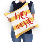 Almofada Natal Estampada Decorativa 3 Unidades 40cm X 40cm Te