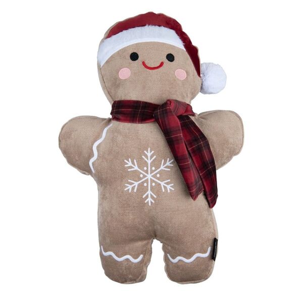 Almofada Natalina Boneco Ginger Bel 445472  37x53cm Belchior