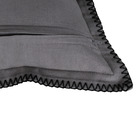 Almofada Nathalie Cinza 45x45cm Inspire