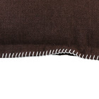 Almofada Nathalie Marrom 45x45cm Inspire