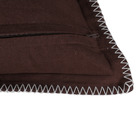 Almofada Nathalie Marrom 45x45cm Inspire