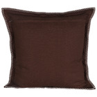 Almofada Nathalie Marrom 45x45cm Inspire