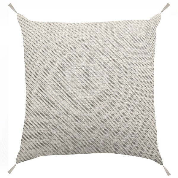 Almofada Quadrada Neural Tecido Marrom 43x43cm