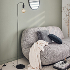 Almofada Quadrada New Swanny Cinza 45x45cm Inspire