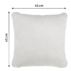 Almofada Quadrada New Swanny Off White 45x45cm Inspire
