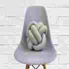 Almofada Nó - Cinza Claro