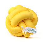 Almofada Nó Escandinavo Amarelo, Rosa E Verde Água 3 Unidades