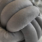 Almofada Nó Escandinavo Cinza