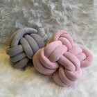 Almofada Nó Escandinavo Rosa