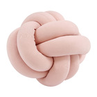 Almofada Nó Malha Rosa 33cm