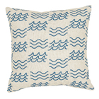 Almofada Quadrada Ondas Tecido Rosa 12x43cm