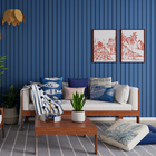 Almofada Quadrada Ondas Tecido Rosa 12x43cm