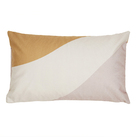 Almofada Quadrada Orgânica Velveteen Rose 28x48cm