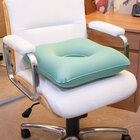 Almofada Ortopédica Quadrada Com Orifício Inflável 2 Em 1 Var