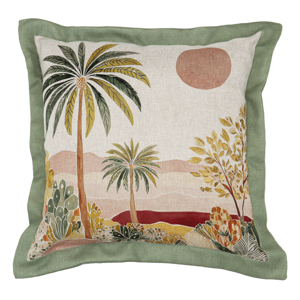 Almofada Paisagem Tropical 49X49cm