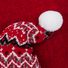 Almofada Papai Noel Vermelha e Branca 36x36cm Cromus