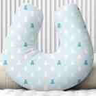 Almofada Para Amamentação Personalizado Cheias Urso Azul