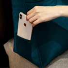 Almofada Para Cabeceira Encosto Apoio Lombar Spot 90cm Com Po