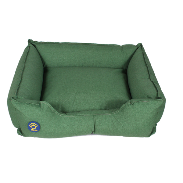 Almofada Para Cachorro G 70x60 Verde Resistente E Durável