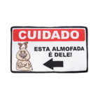Almofada Para Cachorro Pet Decorativa Criativa Branco