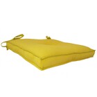 Almofada Para Cadeira 40x40cm Moond - Amarelo