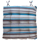 Almofada Para Cadeira Futton Ox Tropical 40x40cm -listras Azul