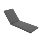 Almofada para Espreguiçadeira Cinza 107x63cm Naterial