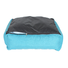 Almofada Para Pet G 70x60 Azul Petróleo Fácil Limpeza Premium