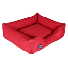 Almofada Para Pet M 60x50 Vermelha Com Fundo Impermeável