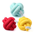 Almofada Para Quarto Nó Escandinavo Amarela, Pink E Verde Águ