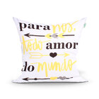 Almofada Para Sala Amarela Decorativa 4 Unidades 45cm X 45cm