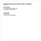 Almofada Para Sala Azul Listrada Grande Kit 3 Unidades 60cm X