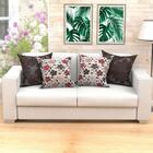 Almofada Para Sala Estampada Florence Tabaco 4 Unidades 60cm