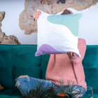 Almofada Para Sofá Sala Cheia Com Enchimento 40x40 Colors Bra