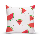 Almofada Para Sofá Sala Cheia Com Enchimento 40x40 Melancia B