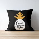 Almofada Para Sofá Sala Com Enchimento 40x40 Good Vibes Only