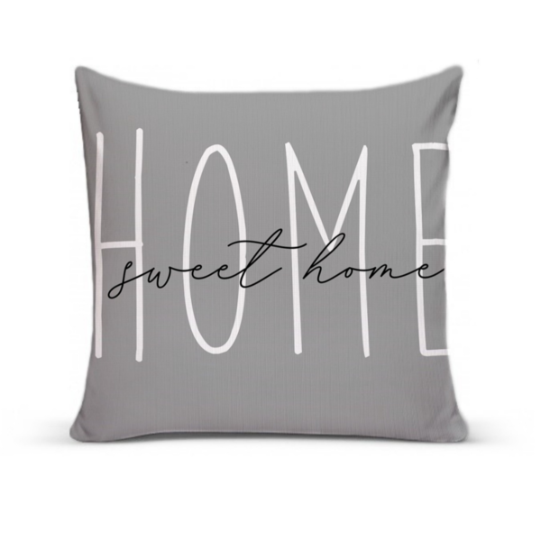 Almofada Para Sofá Sala Com Enchimento 40x40 Home Sweet Home
