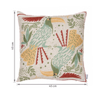 Almofada Quadrada Passarelo Multicolorido 45x45cm Speciatta