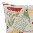 Almofada Quadrada Passarelo Multicolorido 45x45cm Speciatta