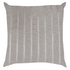 Almofada Quadrada Pavia Telas Tecido Bege 50x50cm