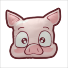 Almofada Porquinho Cuteline - Am 01