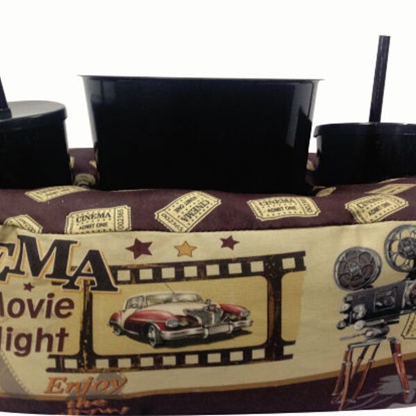 Almofada Porta Pipoca 34x30x12cm Cinema 2