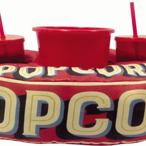 Almofada Porta Pipoca 34x30x12cm Popcorn