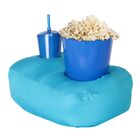 Almofada Porta Pipoca Azul Solteiro Estrelando O Pai Do Ano A