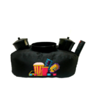 Almofada Porta Pipoca Cinema 3d Preto