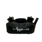 Almofada Porta Pipoca Hope Preto